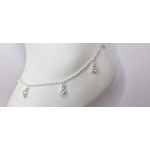 Double Star Anklet - Crystal