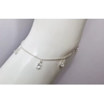 Double Star Anklet - Crystal