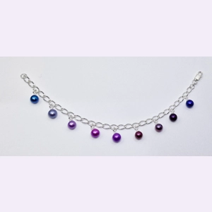 Purple Three Bracelet