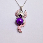 Axolotl Love Pendant