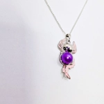 Axolotl Love Pendant