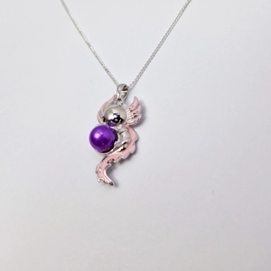 Axolotl Love Pendant