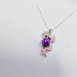 Axolotl Love Pendant