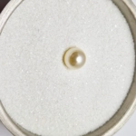 Cream Two 8mm Crystal Pearl