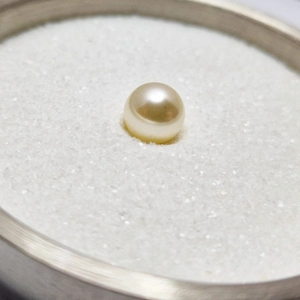 Cream Two 8mm Crystal Pearl