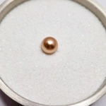 Rose Gold 8mm Crystal Pearl