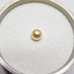 Light Gold 8mm Crystal Pearl