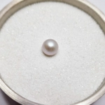 Iridescent Dove Grey 8mm Crystal Pearl