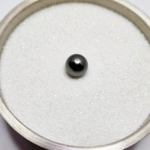 Black 8mm Crystal Pearl