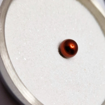 Dark Copper 8mm Crystal Pearl