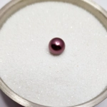 Light Burgundy 8mm Crystal Pearl