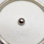 Dark Grey One 8mm Crystal Pearl