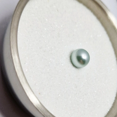 Light Blue 8mm Crystal Pearl