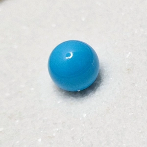 Aqua Blue 8mm Crystal Pearl