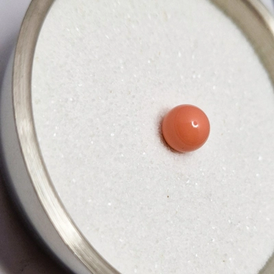 Salmon Rose 8mm Crystal Pearl