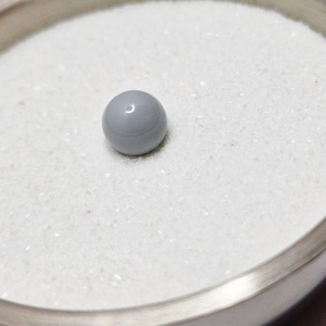 Ceramic Grey 8mm Crystal Pearl