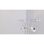 Silver Dome Earrings