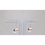 Silver Dome Earrings