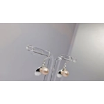 Silver Dome Earrings