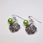 Green Man Earrings