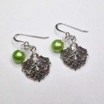 Green Man Earrings