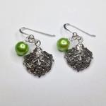 Green Man Earrings