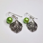 Green Man Earrings