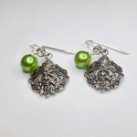 Green Man Earrings