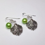 Green Man Earrings