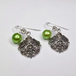 Green Man Earrings