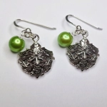 Green Man Earrings