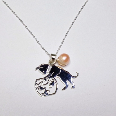 Kitty Caught Pendant