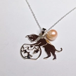 Kitty Caught Pendant