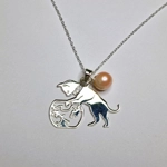 Kitty Caught Pendant