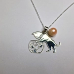 Kitty Caught Pendant