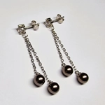 Crystal Double Drop Earrings