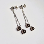 Crystal Double Drop Earrings