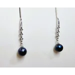 Trinity Sparkle Drop Earrings