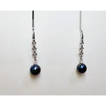 Trinity Sparkle Drop Earrings