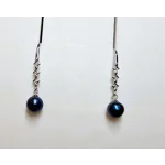 Trinity Sparkle Drop Earrings