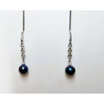 Trinity Sparkle Drop Earrings