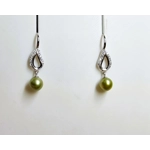 Frosted Flame Earrings