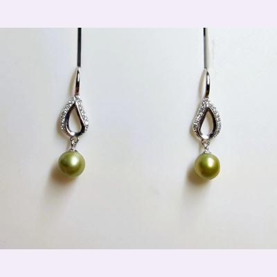 Frosted Flame Earrings