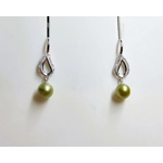 Frosted Flame Earrings