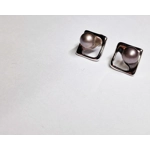 Canvas Pearl Earrings