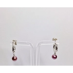 Swirling Hoop Earrings