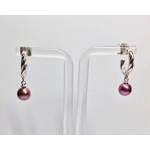 Swirling Hoop Earrings