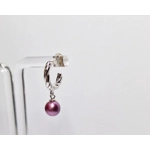 Swirling Hoop Earrings