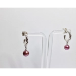 Swirling Hoop Earrings