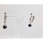 Padlock Snap Back Earrings